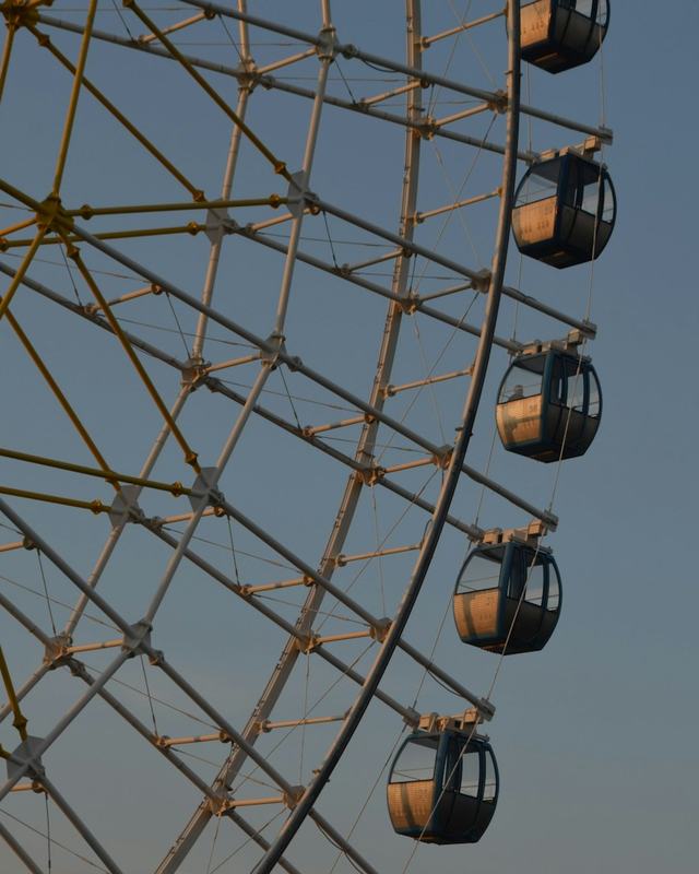 Ferris wheel at Mtatsminda Park above Tbilisi
