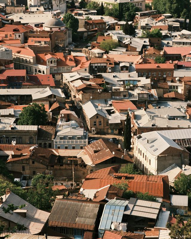Rooftops of Tbilisi's old town